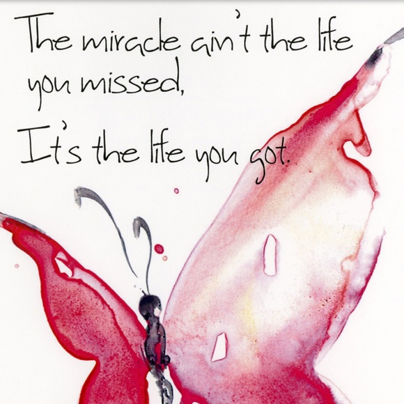 Butterfly Print in Mat from original painting by Kathy Morton Stanion - Miracle - Picture 1 of 4